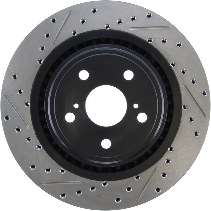 StopTech 127.44158R StopTech Sport Drilled/Slotted Brake Rotor; Front Right - Truck Part Superstore