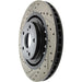 StopTech 127.44158R StopTech Sport Drilled/Slotted Brake Rotor; Front Right - Truck Part Superstore