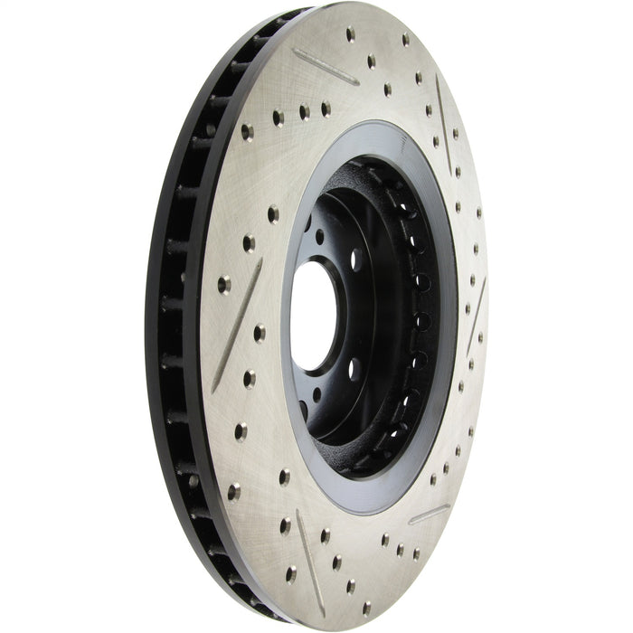 StopTech 127.44158R StopTech Sport Drilled/Slotted Brake Rotor; Front Right - Truck Part Superstore