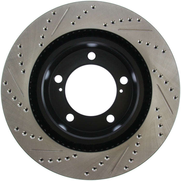 StopTech 127.44162L StopTech Sport Drilled/Slotted Brake Rotor; Front Left - Truck Part Superstore