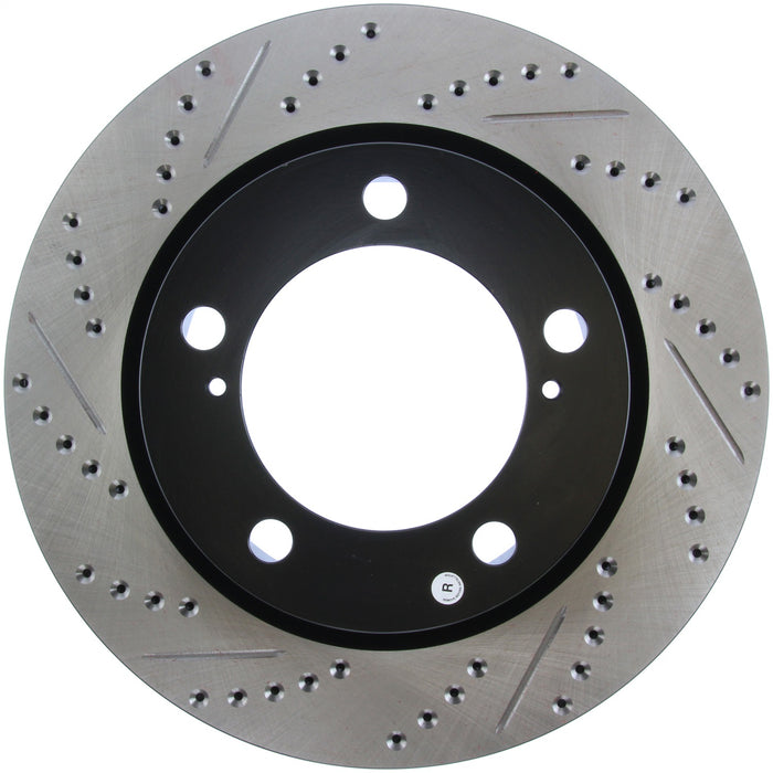 StopTech 127.44162R StopTech Sport Drilled/Slotted Brake Rotor; Front Right - Truck Part Superstore