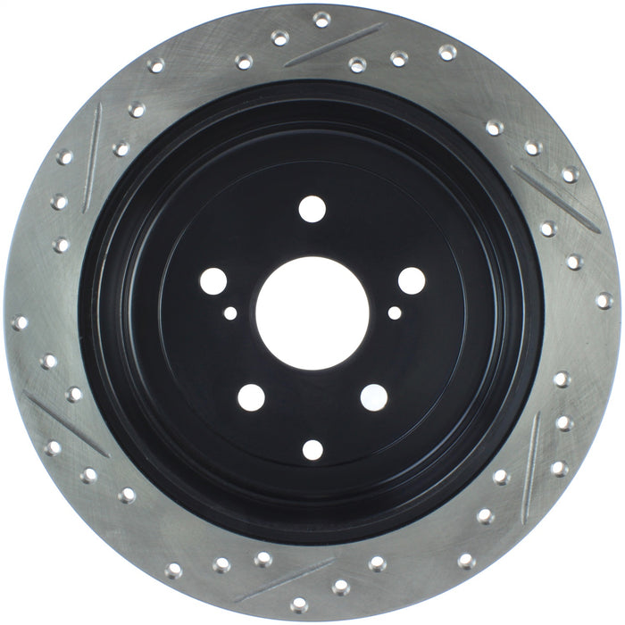StopTech 127.44166L StopTech Sport Drilled/Slotted Brake Rotor; Rear Left - Truck Part Superstore