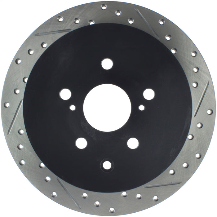 StopTech 127.44166L StopTech Sport Drilled/Slotted Brake Rotor; Rear Left - Truck Part Superstore