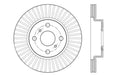 StopTech 127.44180L StopTech Sport Drilled/Slotted Brake Rotor; Front Left - Truck Part Superstore