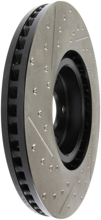 StopTech 127.44184L StopTech Sport Drilled/Slotted Brake Rotor; Front Left - Truck Part Superstore