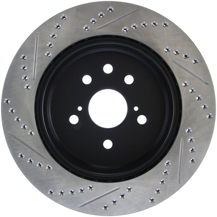 StopTech 127.44189L StopTech Sport Drilled/Slotted Brake Rotor; Rear Left - Truck Part Superstore