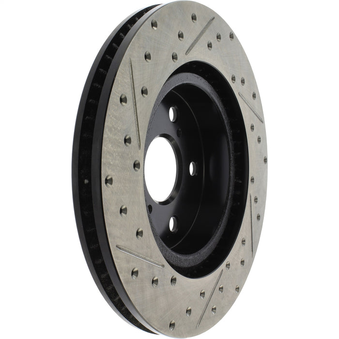 StopTech 127.44202L StopTech Sport Drilled/Slotted Brake Rotor; Front Left - Truck Part Superstore