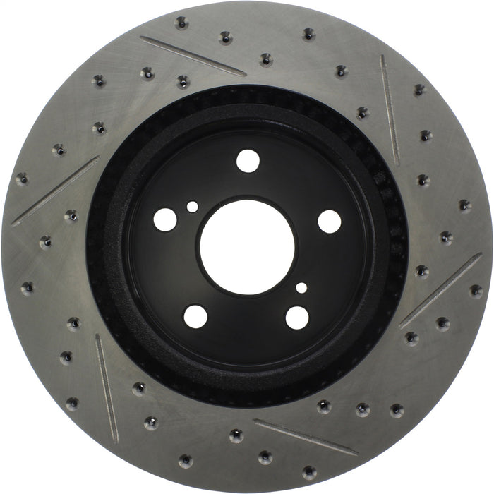 StopTech 127.44202R StopTech Sport Drilled/Slotted Brake Rotor; Front Right - Truck Part Superstore
