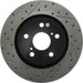 StopTech 127.44202R StopTech Sport Drilled/Slotted Brake Rotor; Front Right - Truck Part Superstore