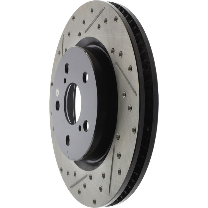 StopTech 127.44202R StopTech Sport Drilled/Slotted Brake Rotor; Front Right - Truck Part Superstore