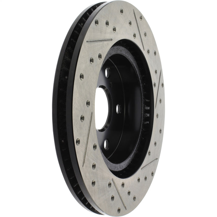 StopTech 127.44202R StopTech Sport Drilled/Slotted Brake Rotor; Front Right - Truck Part Superstore