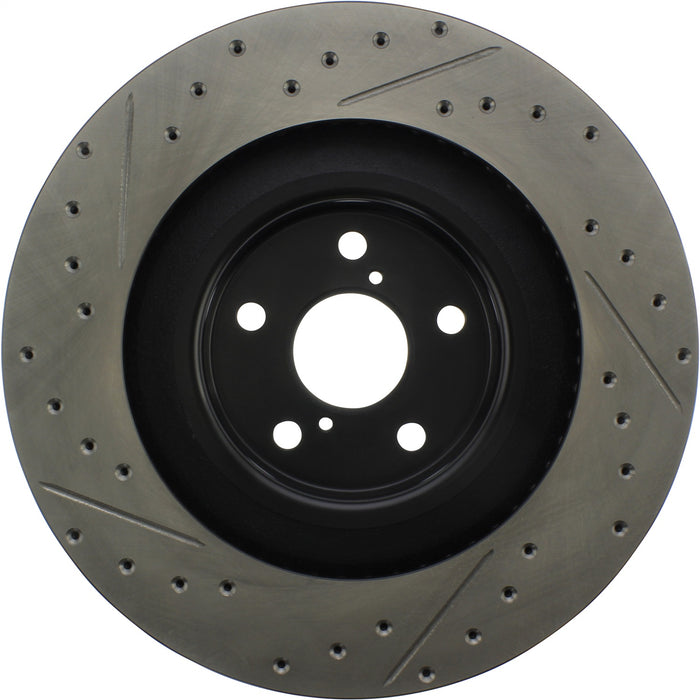StopTech 127.44204L StopTech Sport Drilled/Slotted Brake Rotor; Front Left - Truck Part Superstore
