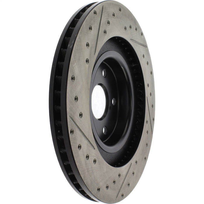 StopTech 127.44204L StopTech Sport Drilled/Slotted Brake Rotor; Front Left - Truck Part Superstore
