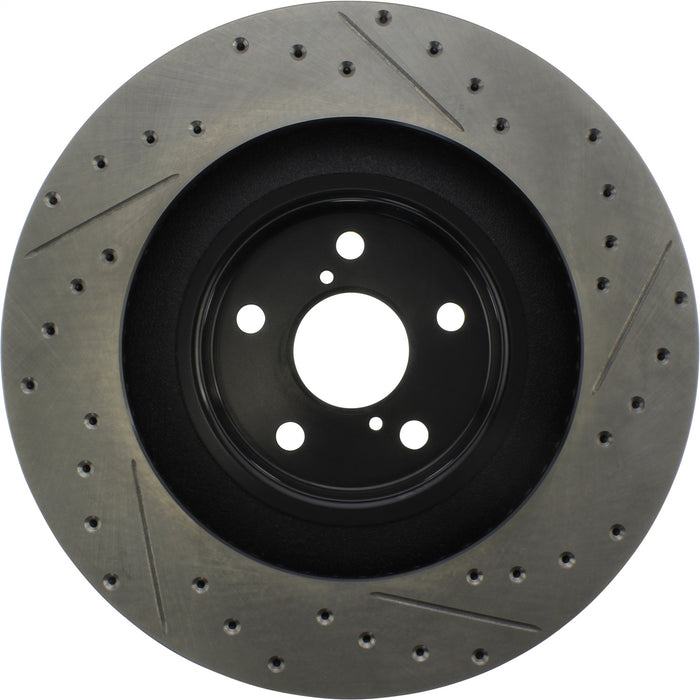 StopTech 127.44205R StopTech Sport Drilled/Slotted Brake Rotor; Front Right - Truck Part Superstore