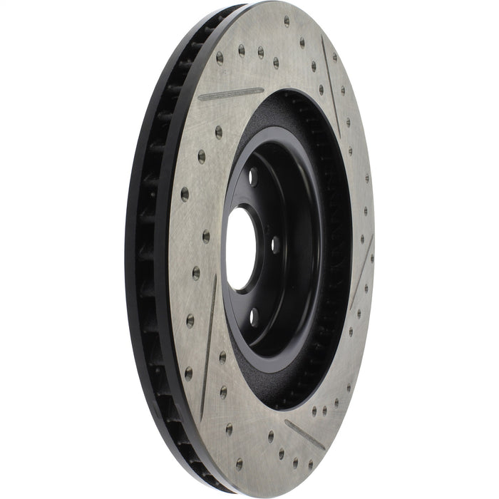StopTech 127.44205R StopTech Sport Drilled/Slotted Brake Rotor; Front Right - Truck Part Superstore