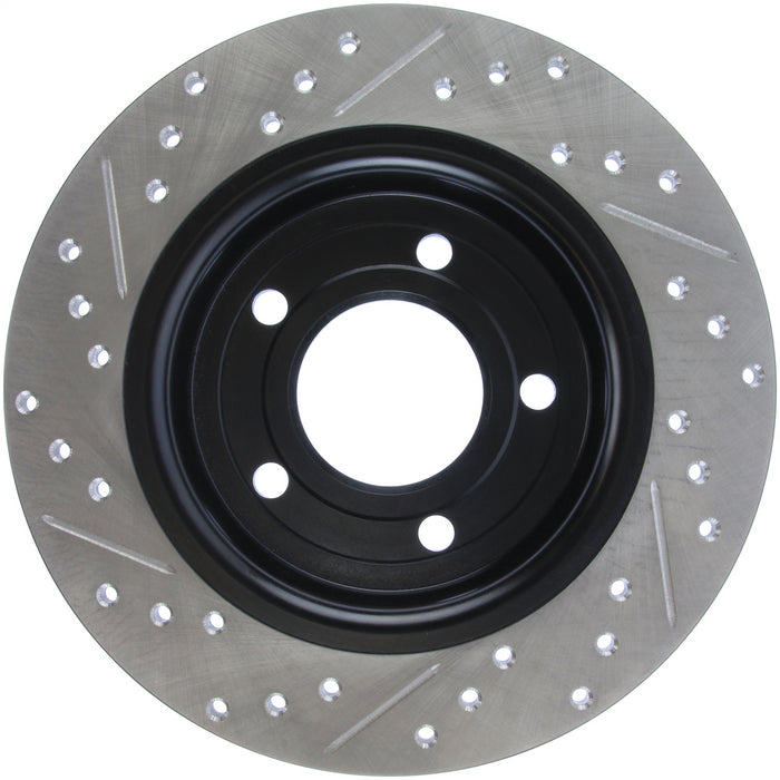 StopTech 127.45067L StopTech Sport Drilled/Slotted Brake Rotor; Rear Left - Truck Part Superstore
