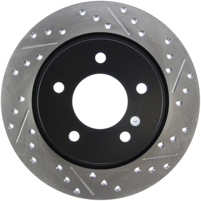 StopTech 127.45067L StopTech Sport Drilled/Slotted Brake Rotor; Rear Left - Truck Part Superstore