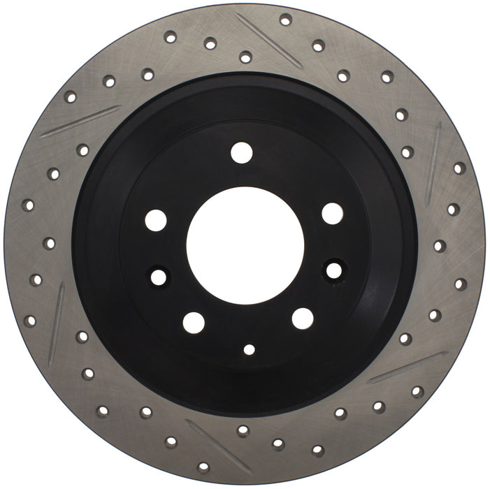 StopTech 127.45074L StopTech Sport Drilled/Slotted Brake Rotor; Rear Left - Truck Part Superstore
