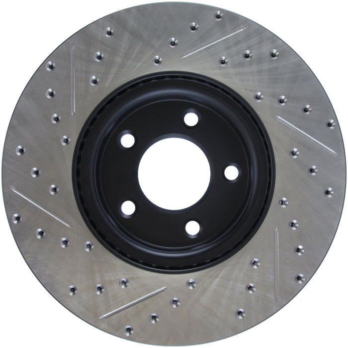 StopTech 127.45078L StopTech Sport Drilled/Slotted Brake Rotor; Front Left - Truck Part Superstore