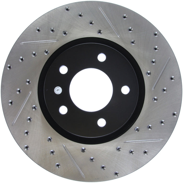 StopTech 127.45078L StopTech Sport Drilled/Slotted Brake Rotor; Front Left - Truck Part Superstore