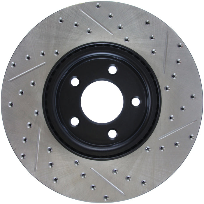StopTech 127.45078R StopTech Sport Drilled/Slotted Brake Rotor; Front Right - Truck Part Superstore