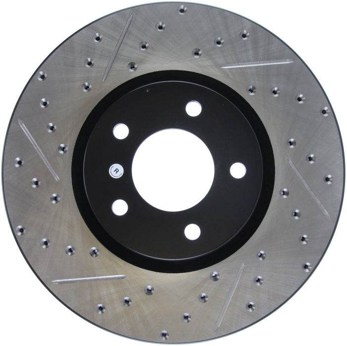 StopTech 127.45078R StopTech Sport Drilled/Slotted Brake Rotor; Front Right - Truck Part Superstore