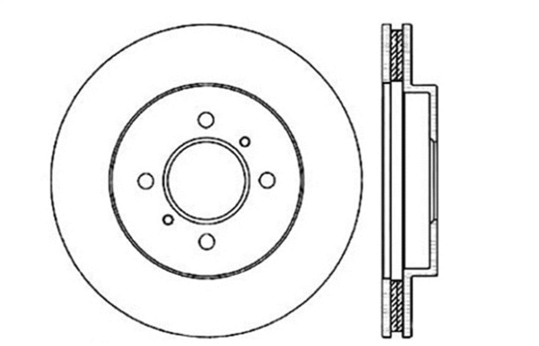 StopTech 127.46060R StopTech Sport Drilled/Slotted Brake Rotor; Front Right - Truck Part Superstore