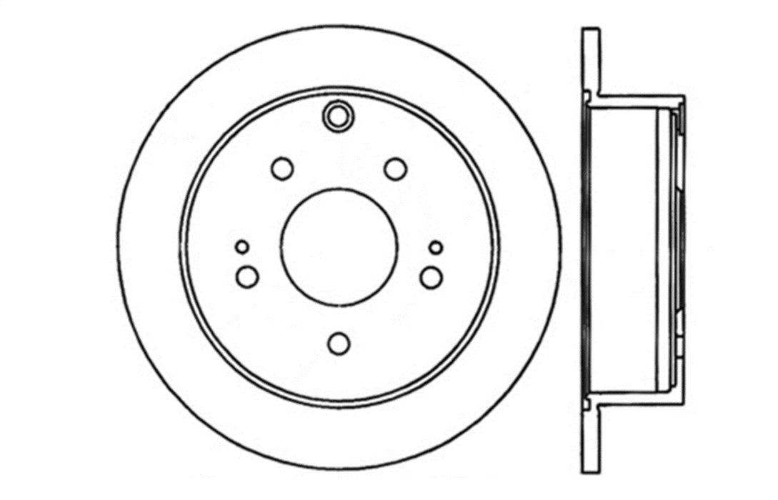 StopTech 127.46069R StopTech Sport Drilled/Slotted Brake Rotor; Rear Right - Truck Part Superstore