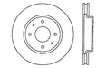 StopTech 127.46070L StopTech Sport Drilled/Slotted Brake Rotor; Front Left - Truck Part Superstore
