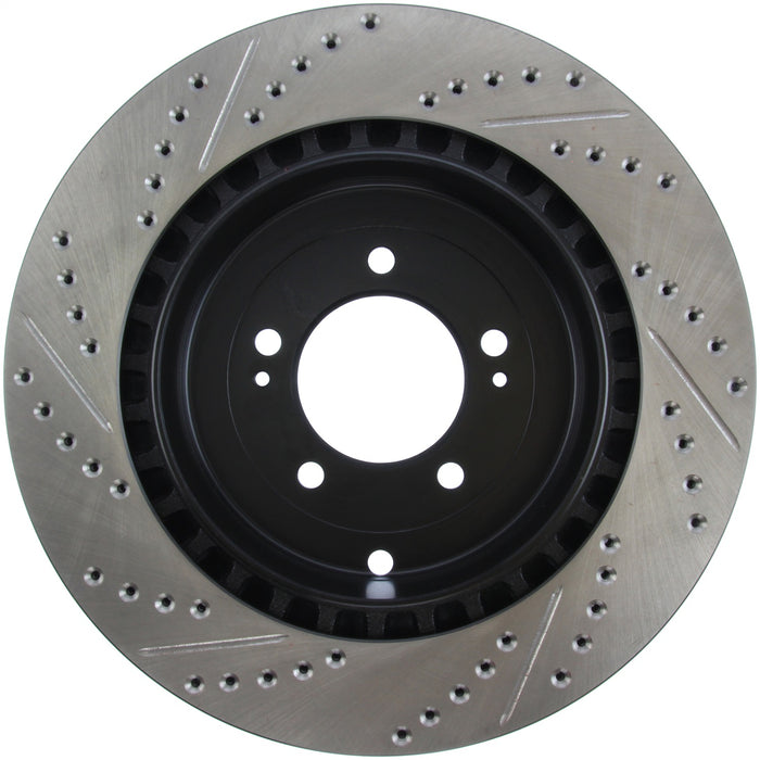 StopTech 127.46075L StopTech Sport Drilled/Slotted Brake Rotor; Rear Left - Truck Part Superstore