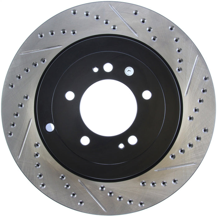 StopTech 127.46075L StopTech Sport Drilled/Slotted Brake Rotor; Rear Left - Truck Part Superstore