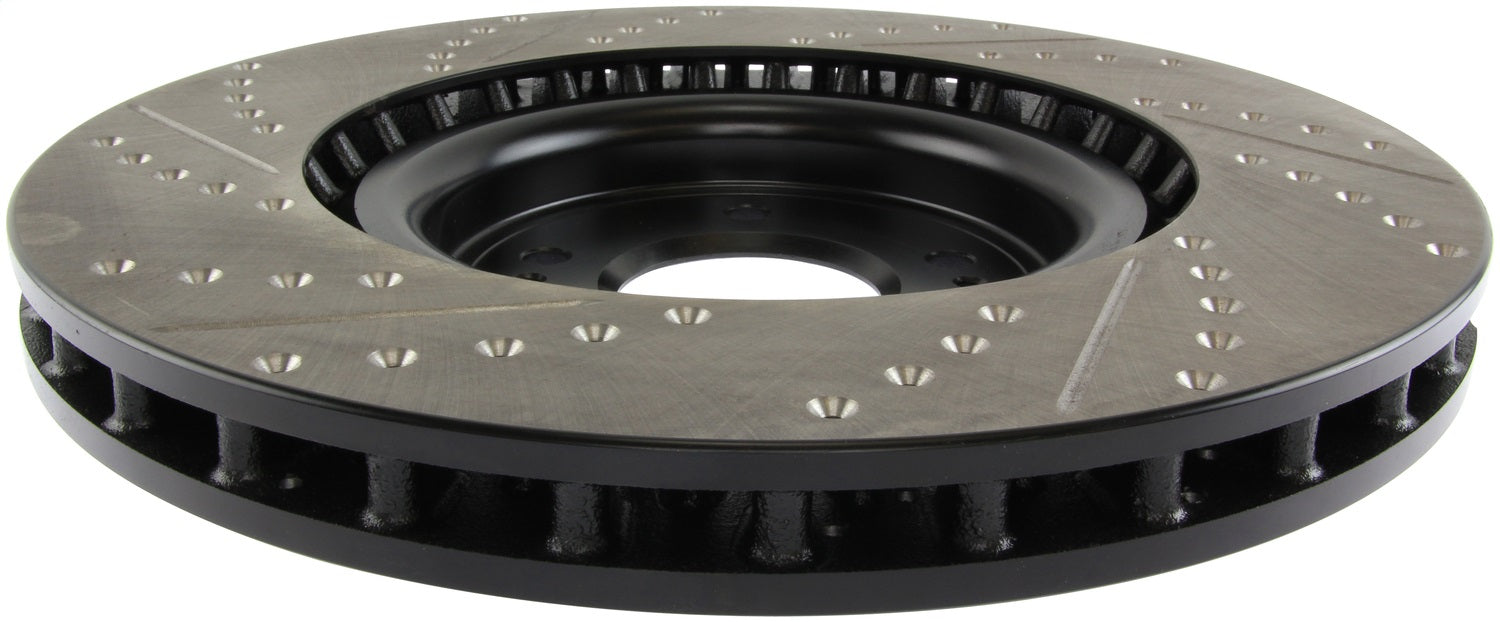StopTech 127.46076L StopTech Sport Drilled/Slotted Brake Rotor; Front Left - Truck Part Superstore