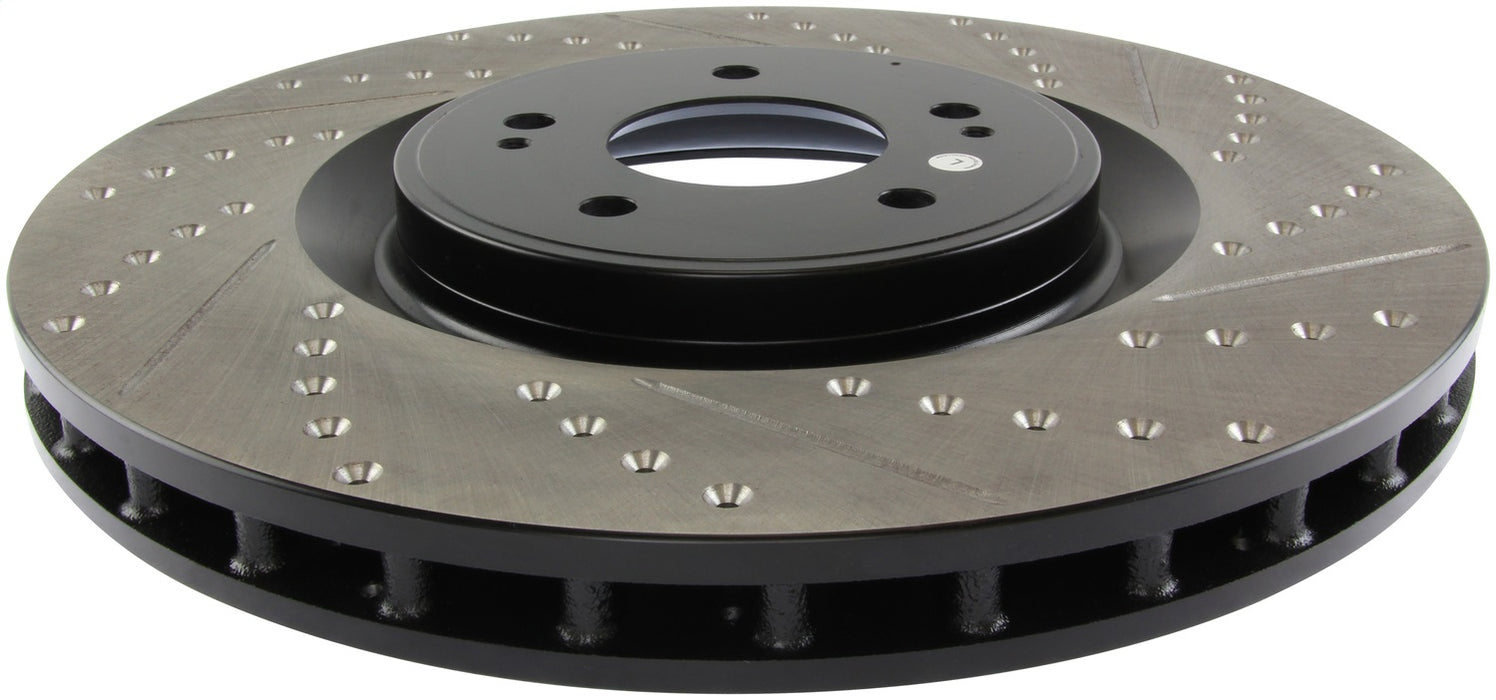 StopTech 127.46076L StopTech Sport Drilled/Slotted Brake Rotor; Front Left - Truck Part Superstore