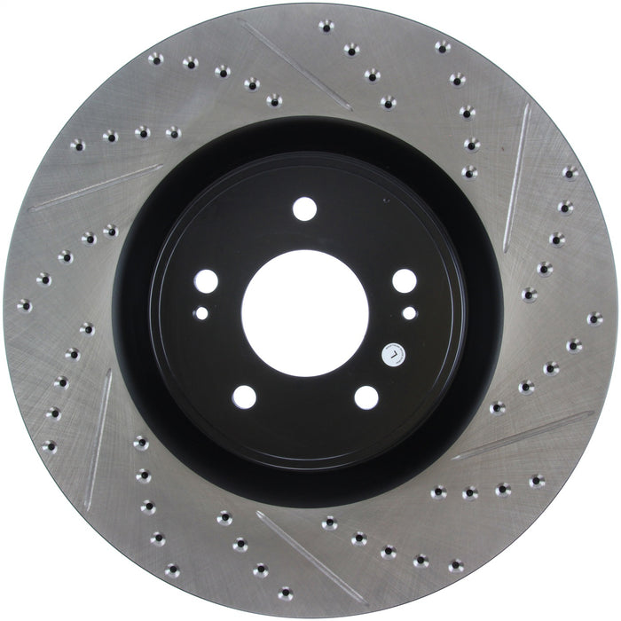 StopTech 127.46076L StopTech Sport Drilled/Slotted Brake Rotor; Front Left - Truck Part Superstore