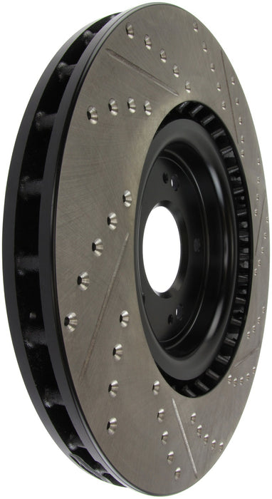 StopTech 127.46076R StopTech Sport Drilled/Slotted Brake Rotor; Front Right - Truck Part Superstore