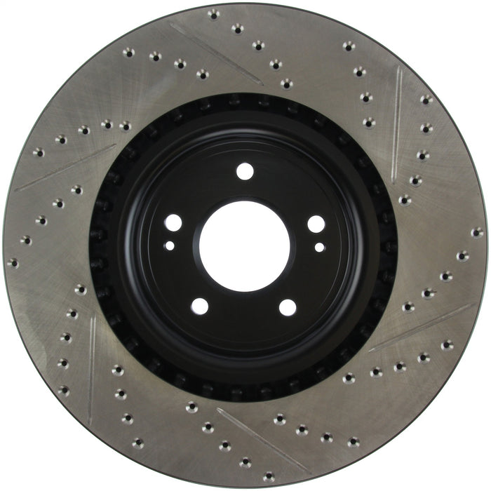 StopTech 127.46076R StopTech Sport Drilled/Slotted Brake Rotor; Front Right - Truck Part Superstore