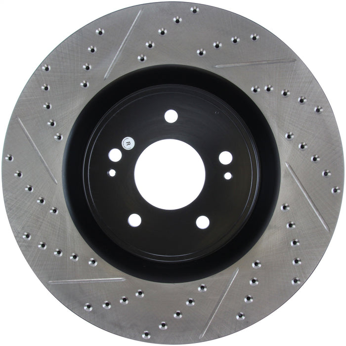 StopTech 127.46076R StopTech Sport Drilled/Slotted Brake Rotor; Front Right - Truck Part Superstore