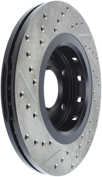 StopTech 127.46078L StopTech Sport Drilled/Slotted Brake Rotor; Front Left - Truck Part Superstore
