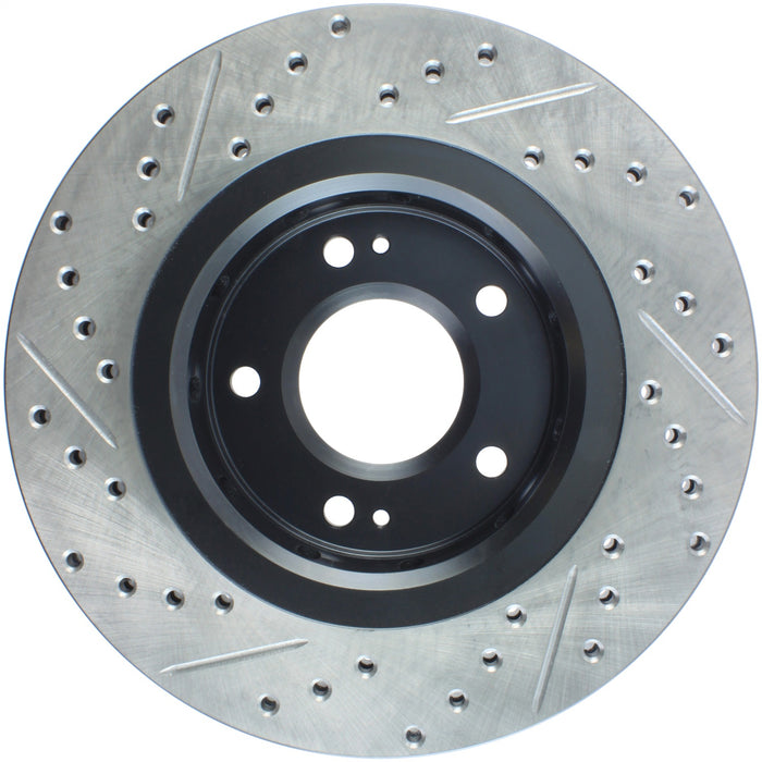 StopTech 127.46078L StopTech Sport Drilled/Slotted Brake Rotor; Front Left - Truck Part Superstore