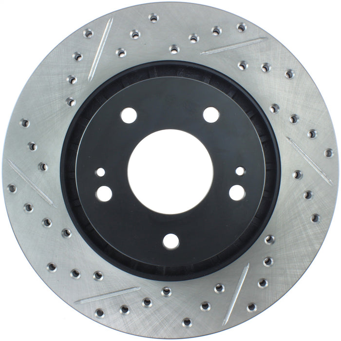 StopTech 127.46078R StopTech Sport Drilled/Slotted Brake Rotor; Front Right - Truck Part Superstore