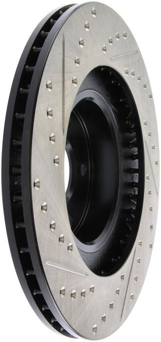 StopTech 127.47018L StopTech Sport Drilled/Slotted Brake Rotor; Front Left - Truck Part Superstore