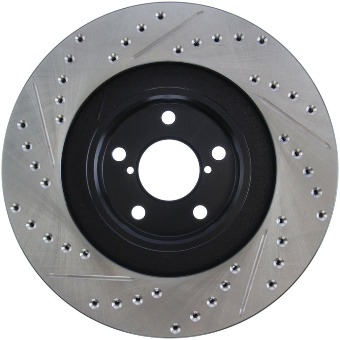 StopTech 127.47018L StopTech Sport Drilled/Slotted Brake Rotor; Front Left - Truck Part Superstore