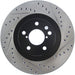 StopTech 127.47018L StopTech Sport Drilled/Slotted Brake Rotor; Front Left - Truck Part Superstore