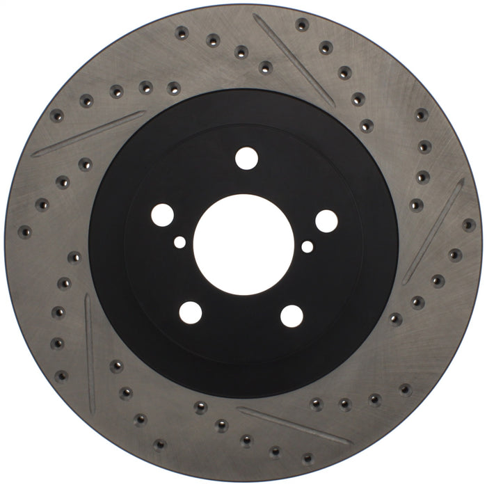 StopTech 127.47018R StopTech Sport Drilled/Slotted Brake Rotor; Front Right - Truck Part Superstore
