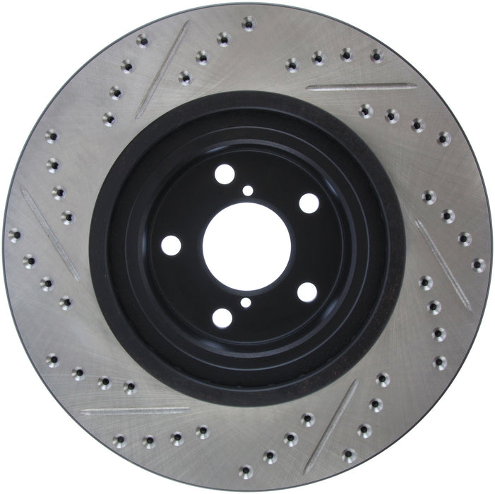 StopTech 127.47021L StopTech Sport Drilled/Slotted Brake Rotor; Front Left - Truck Part Superstore