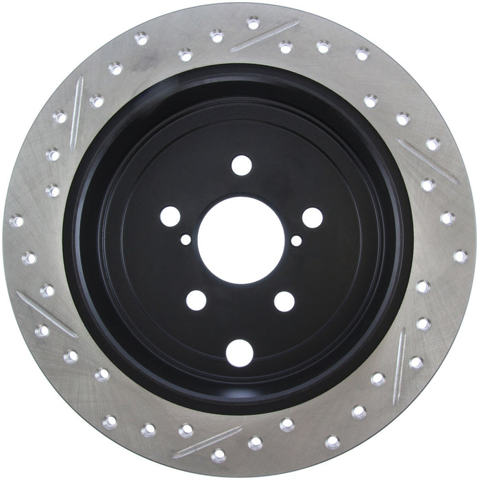 StopTech 127.47029L StopTech Sport Drilled/Slotted Brake Rotor; Rear Left - Truck Part Superstore