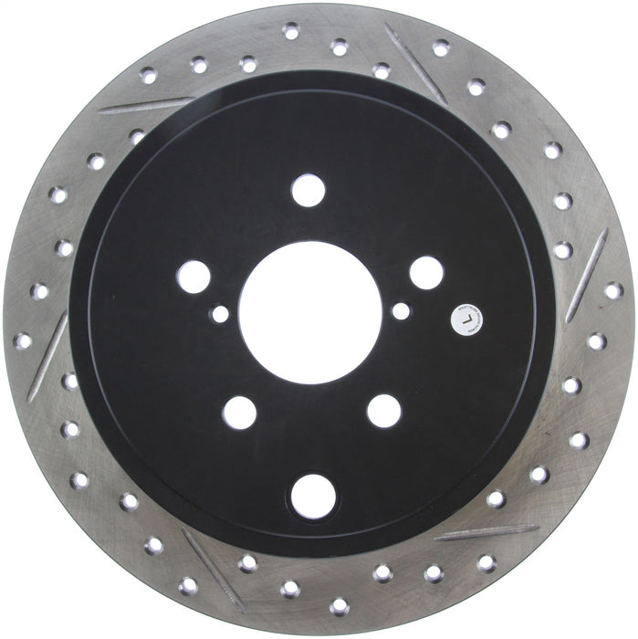 StopTech 127.47029L StopTech Sport Drilled/Slotted Brake Rotor; Rear Left - Truck Part Superstore