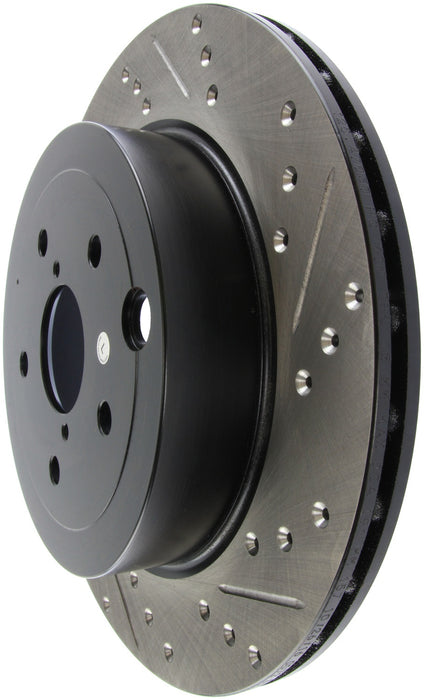 StopTech 127.47030L StopTech Sport Drilled/Slotted Brake Rotor; Rear Left - Truck Part Superstore