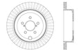 StopTech 127.47031R StopTech Sport Drilled/Slotted Brake Rotor; Rear Right - Truck Part Superstore
