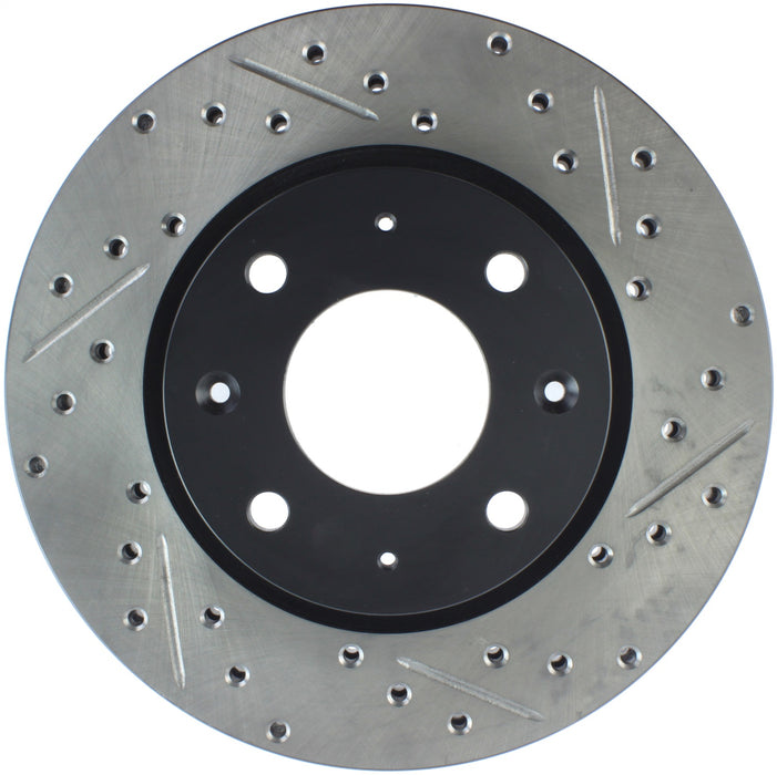 StopTech 127.50012L StopTech Sport Drilled/Slotted Brake Rotor; Front Left - Truck Part Superstore